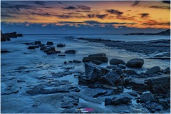 Blaue Stunde bei Spanish Point, Irland, Nicole Reimer Fotografie